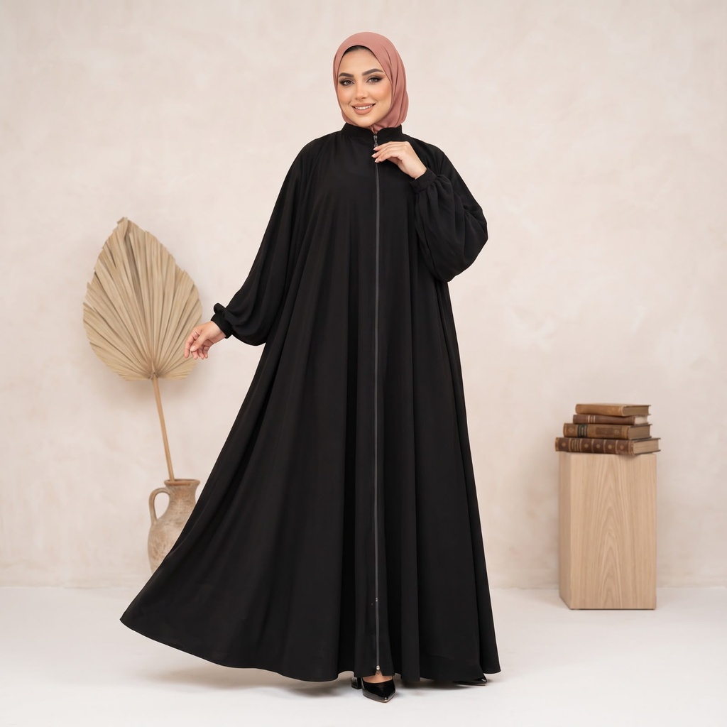 عبايه مكه اسود